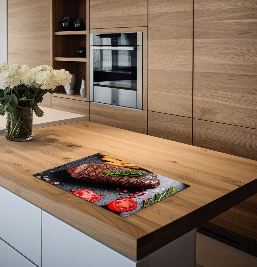 inductiebeschermer ribeye steak met patat keuken 2