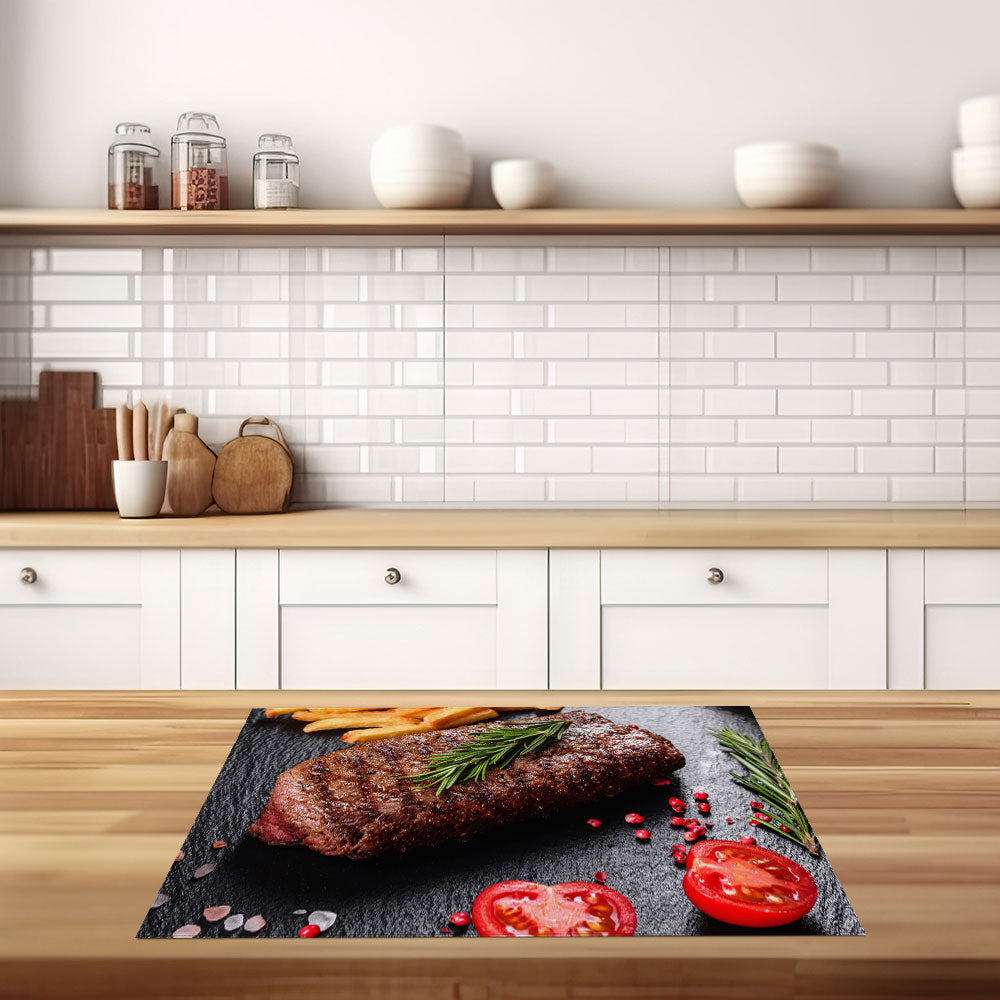 inductiebeschermer ribeye steak met patat keuken