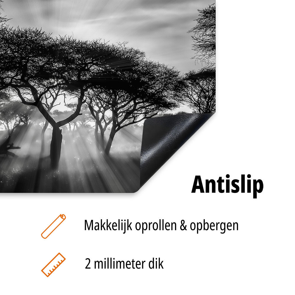 inductiebeschermer savanne zonsondergang antislip usp