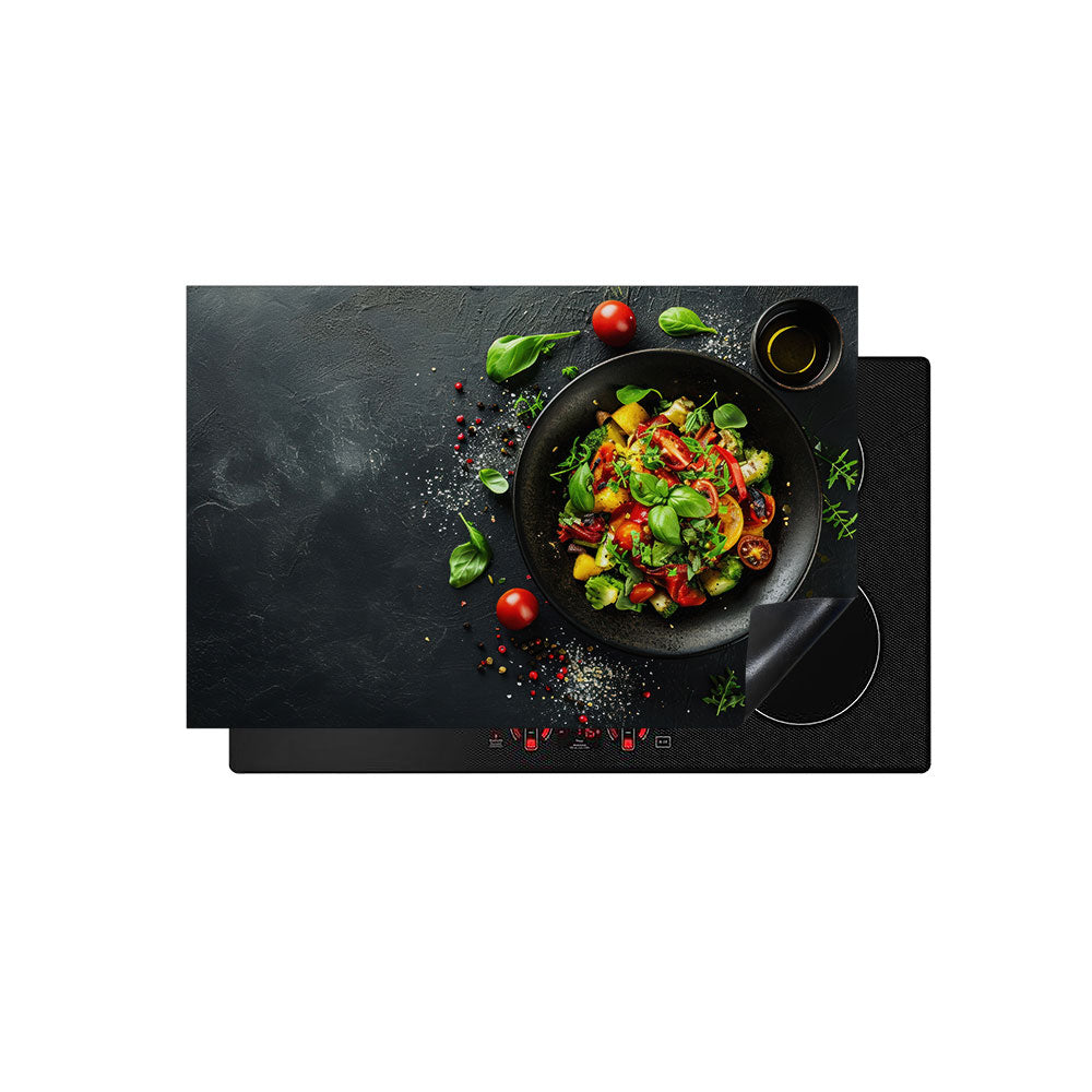 inductiebeschermer vegetarisch bord