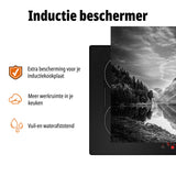 inductiebeschermer zwart wit landschap berg usp