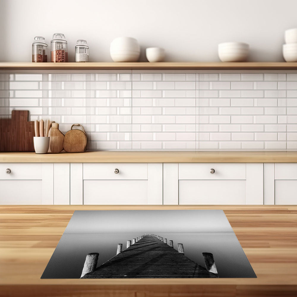 inductiebeschermer zwart wit steiger keuken