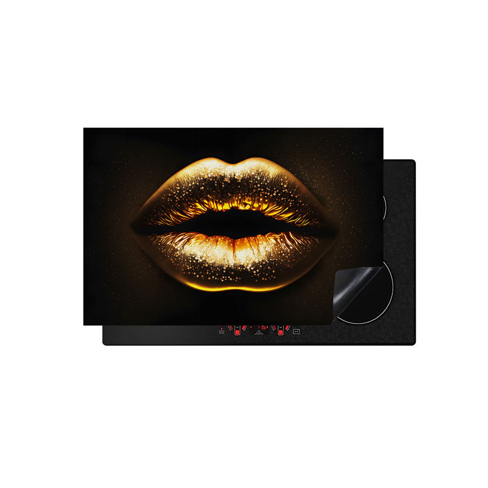 inductiebschermer gouden lippen