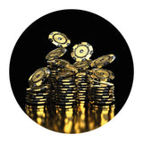 muurcirkel-gouden-pokerchips