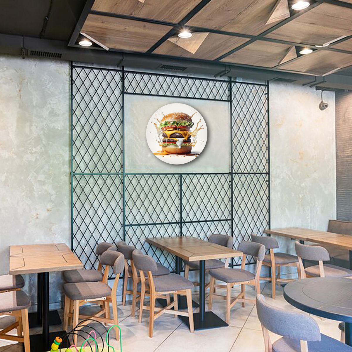 muurcirkel-hamburger-snackbar