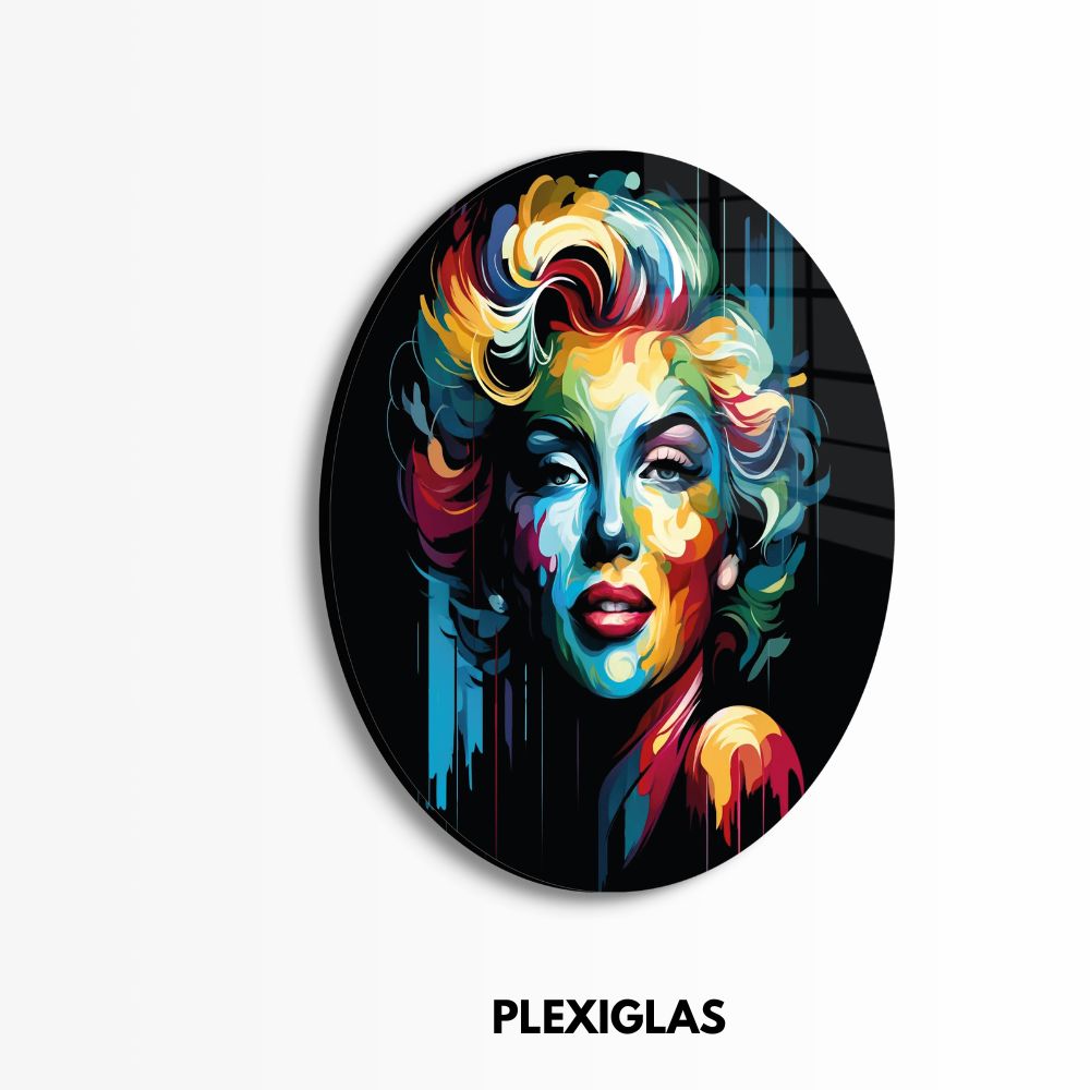 plexiglas-muurcirkel-abstract-marilyn