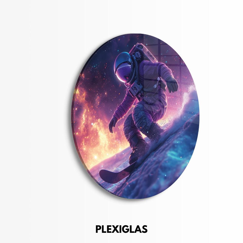 plexiglas-muurcirkel-snowboarding-astronaut