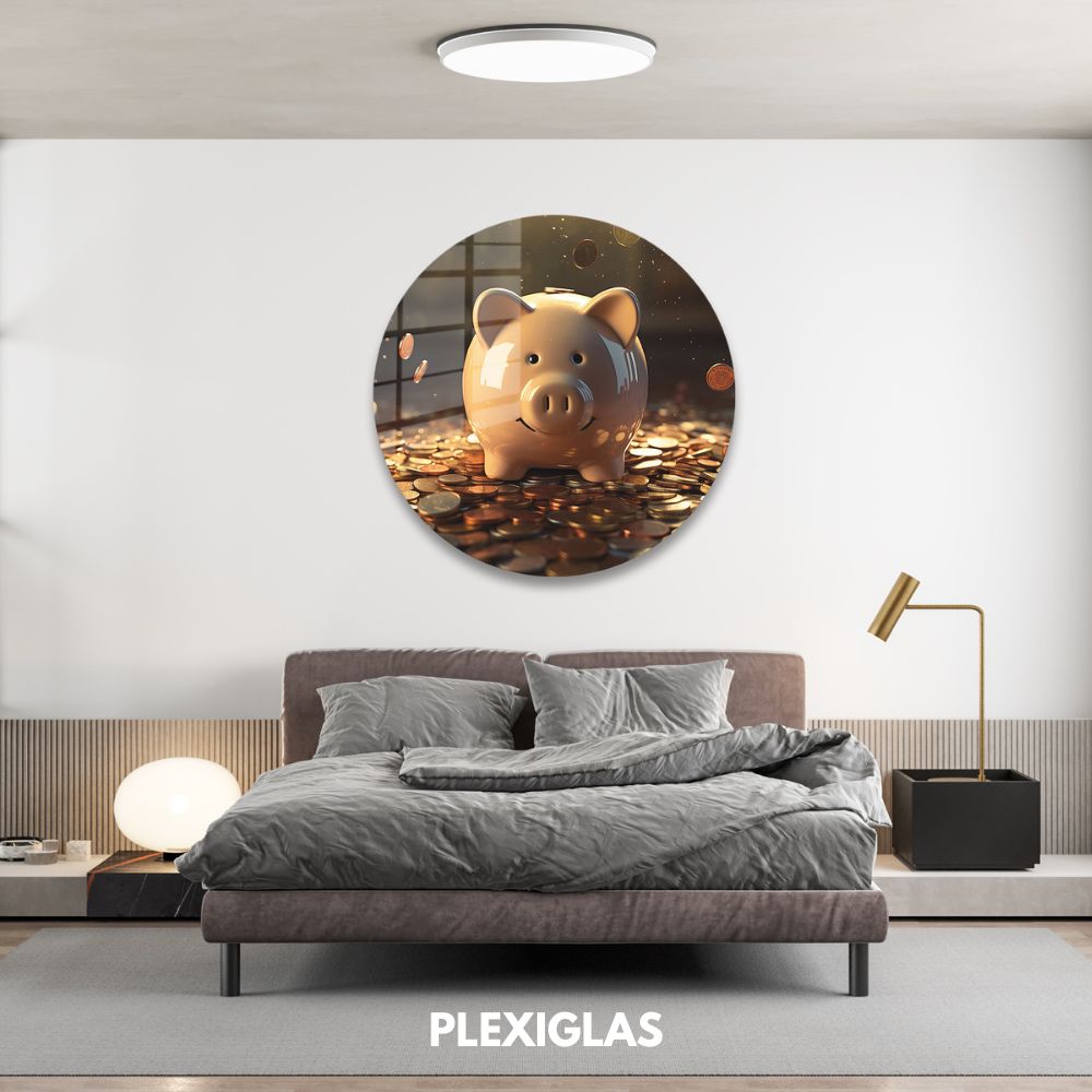 plexiglas-muurcirkel-spaarvarken-slaapkamer