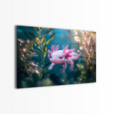 wanddecoratie axolotl voorkant